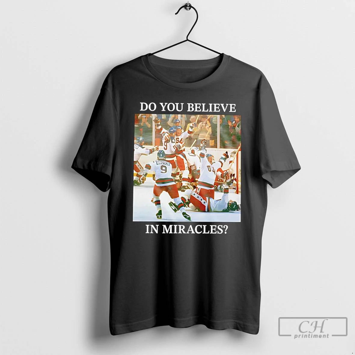 Premium Miracle On Ice Do You Believe In Miracles T-Shirts, Hoodie, Sweatshirt | HypeDripTees.com