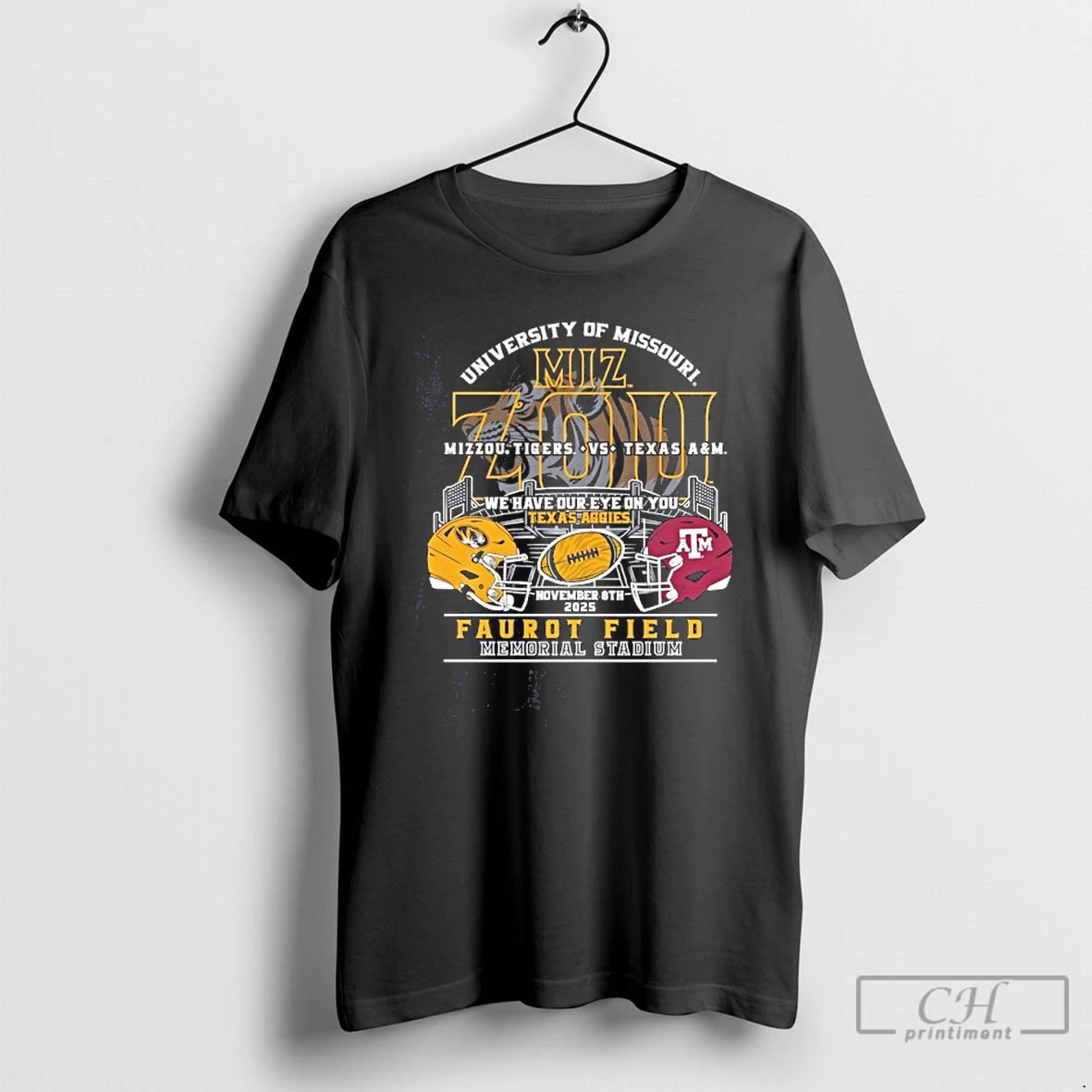 Premium Mizzou Tigers Game Day Vs Texas Am Aggies 2025 T Shirts