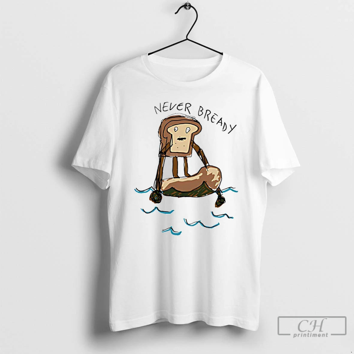 Premium Monkey Punch Never Bready Art T-Shirts, Hoodie, Sweatshirt | HypeDripTees.com