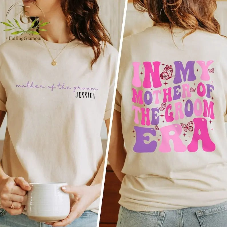 Premium Mother Of The Groom Shirt, Mother Sweatshirt, Bridal Party Gift, Bridesmaid Gift, Bachelorette Shirt, Wedding...