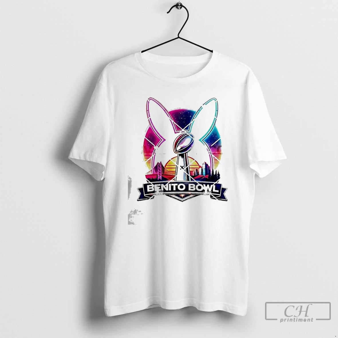 Premium Neon City Sunset Benito Bowl T-Shirts, Hoodie, Sweatshirt | HypeDripTees.com
