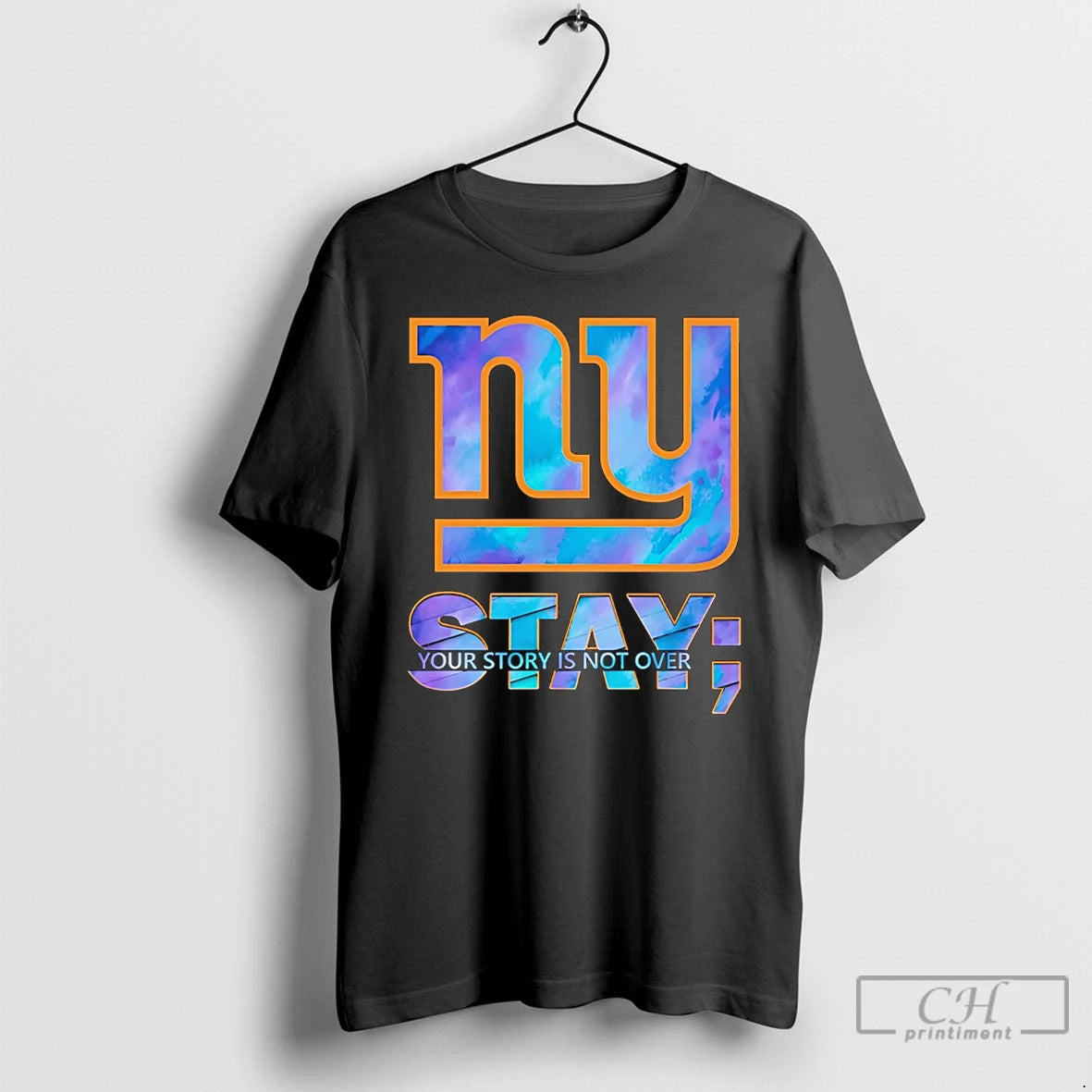Premium New York Giants Stay Your Story Is Not Over T-Shirts, Hoodie, Sweatshirt | HypeDripTees.com