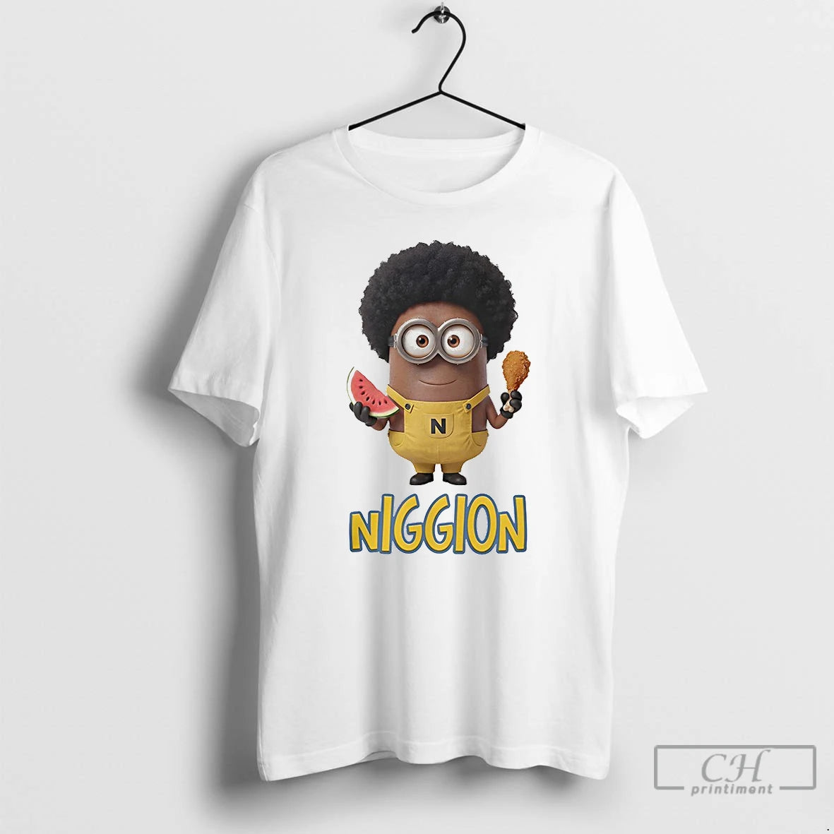 Premium Niggion Minion T-Shirts, Hoodie, Sweatshirt | HypeDripTees.com