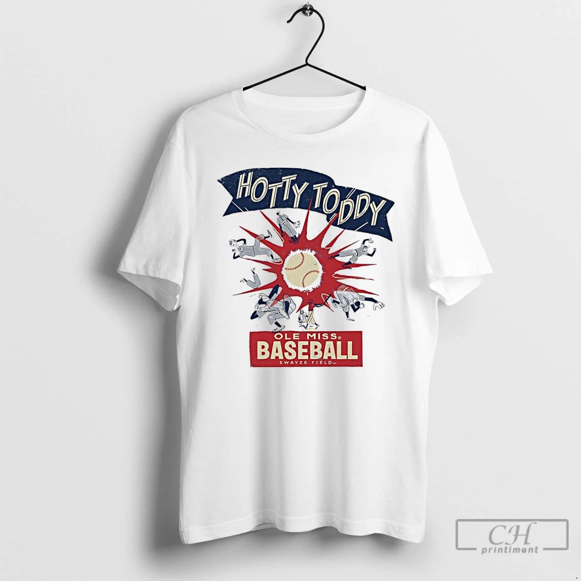 Premium Ole Miss Baseball Hotty Toddy T-Shirts, Hoodie, Sweatshirt | HypeDripTees.com