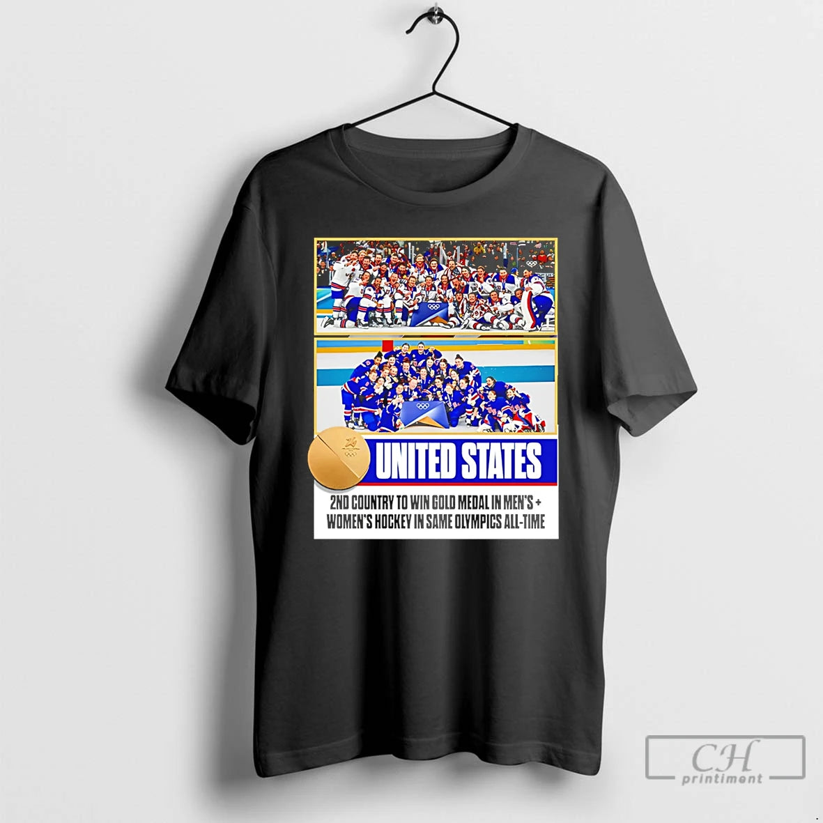 Premium Olympic Winter Games Womens Ice Hockey Olympic Champions 2026 T-Shirts, Hoodie, Sweatshirt | HypeDripTees.com