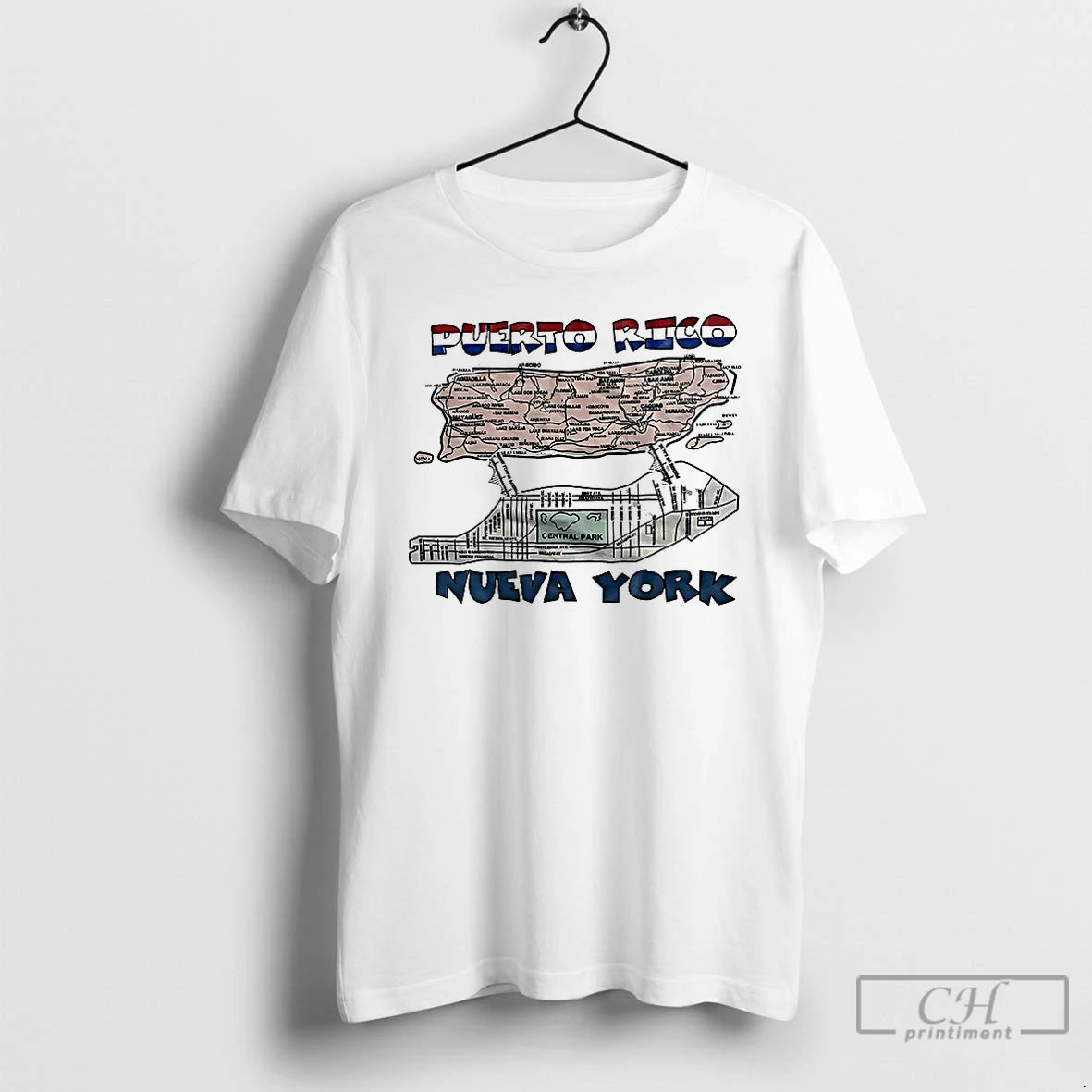 Premium Puerto Rico Nueva York T-Shirts, Hoodie, Sweatshirt | HypeDripTees.com