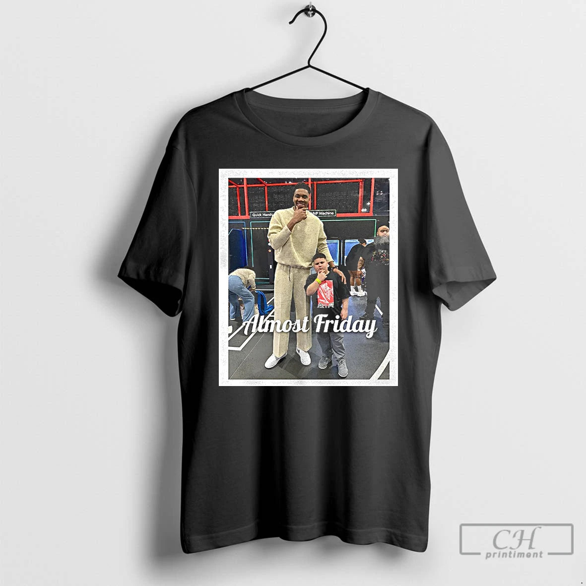 Premium Rizzler Giannis Almost Friday T-Shirts, Hoodie, Sweatshirt | HypeDripTees.com