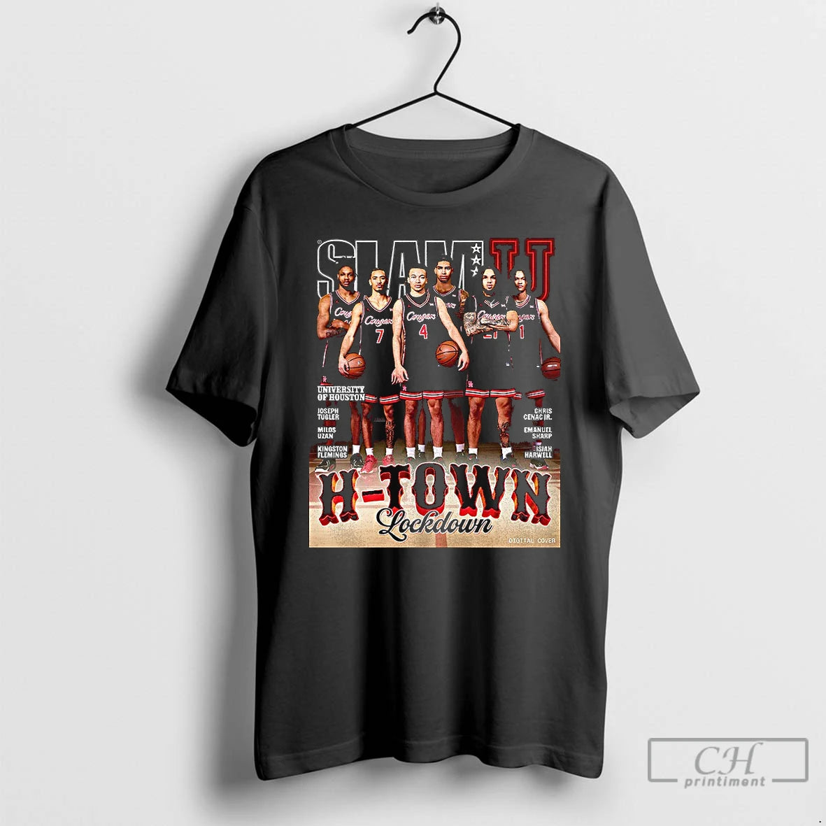 Premium Slam U H Town Lockdown T-Shirts, Hoodie, Sweatshirt | HypeDripTees.com