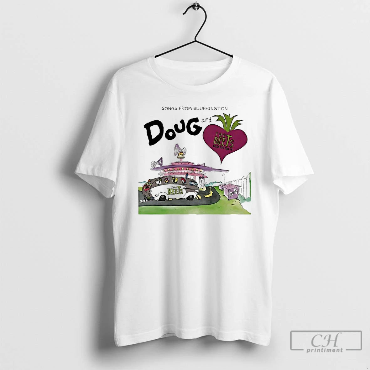 Premium Songs From Bluffington Doug And The Beets T-Shirts, Hoodie, Sweatshirt | HypeDripTees.com
