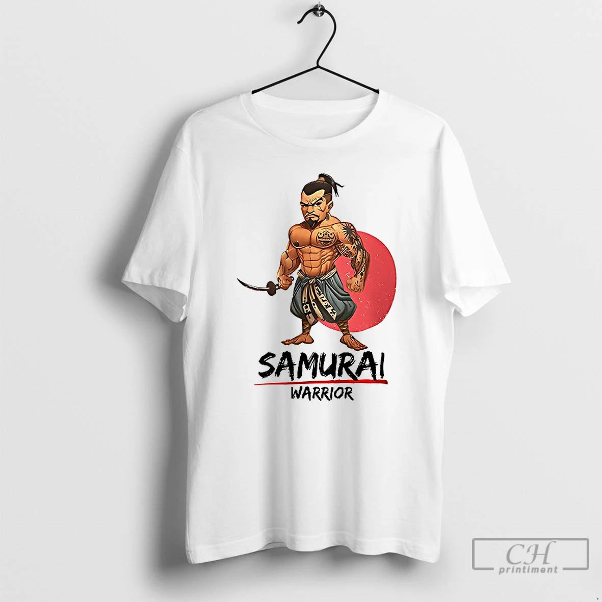 Premium Strong Japanese Samurai Retro T-Shirts, Hoodie, Sweatshirt | HypeDripTees.com