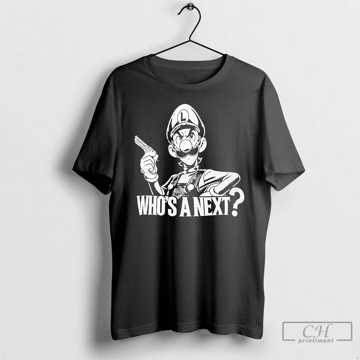 Premium Super Luigi Whos A Next T-Shirts, Hoodie, Sweatshirt | HypeDripTees.com