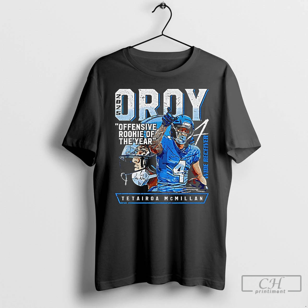 Premium Tetairoa Mcmillan Carolina Panthers 2025 Oroy T-Shirts, Hoodie, Sweatshirt | HypeDripTees.com