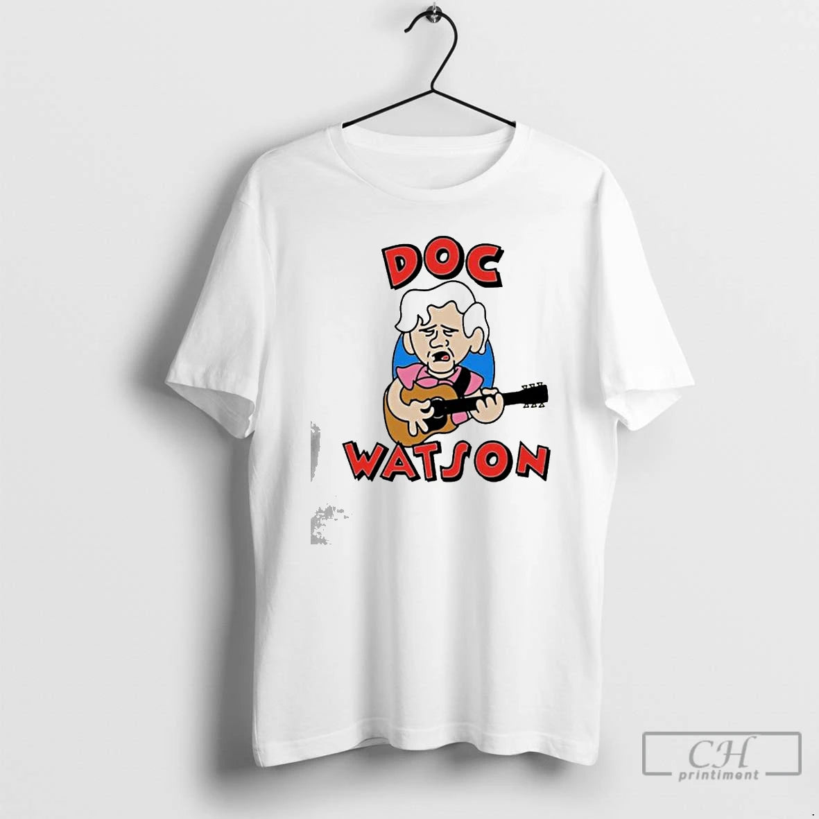 Premium Toon Doc Watson Deep T-Shirts, Hoodie, Sweatshirt | HypeDripTees.com