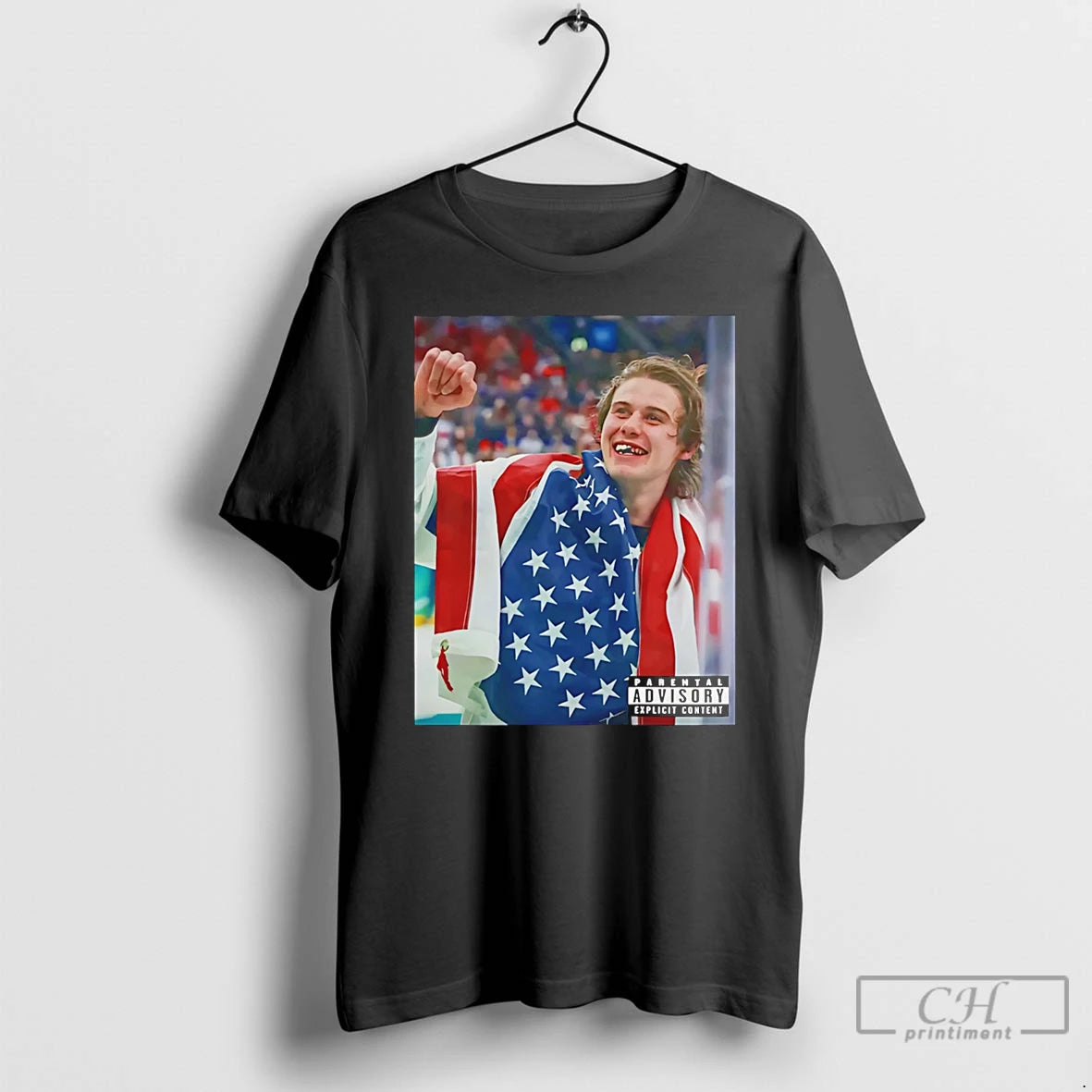 Premium Usa Ice Hockey Champions Jack Hughes T-Shirts, Hoodie, Sweatshirt | HypeDripTees.com