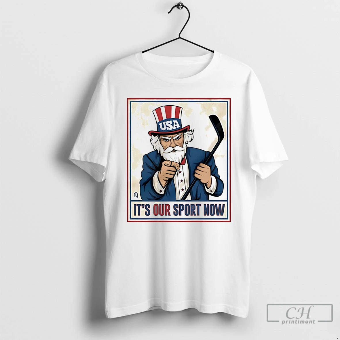 Premium Usa Olympic Gold Medal Hockey Jack Hughes Its Our Sport Now T Shirts Sweater Hoodie, Sweatshirt | HypeDripTees.com