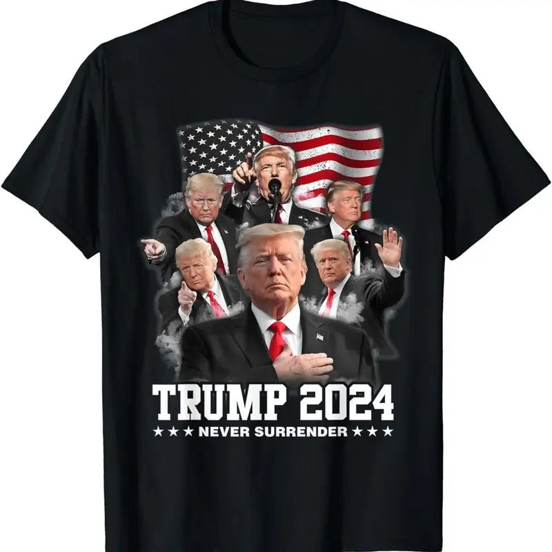 President Donald J Trump 2024  T-shirt, sweater and Hoodie Sweatshirt | HypeDripTees.com