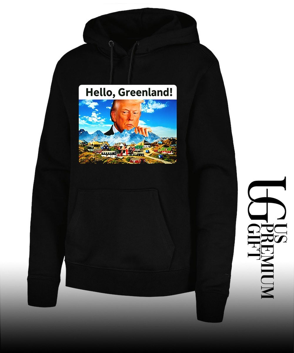 President Trump Hello Greenland shirt