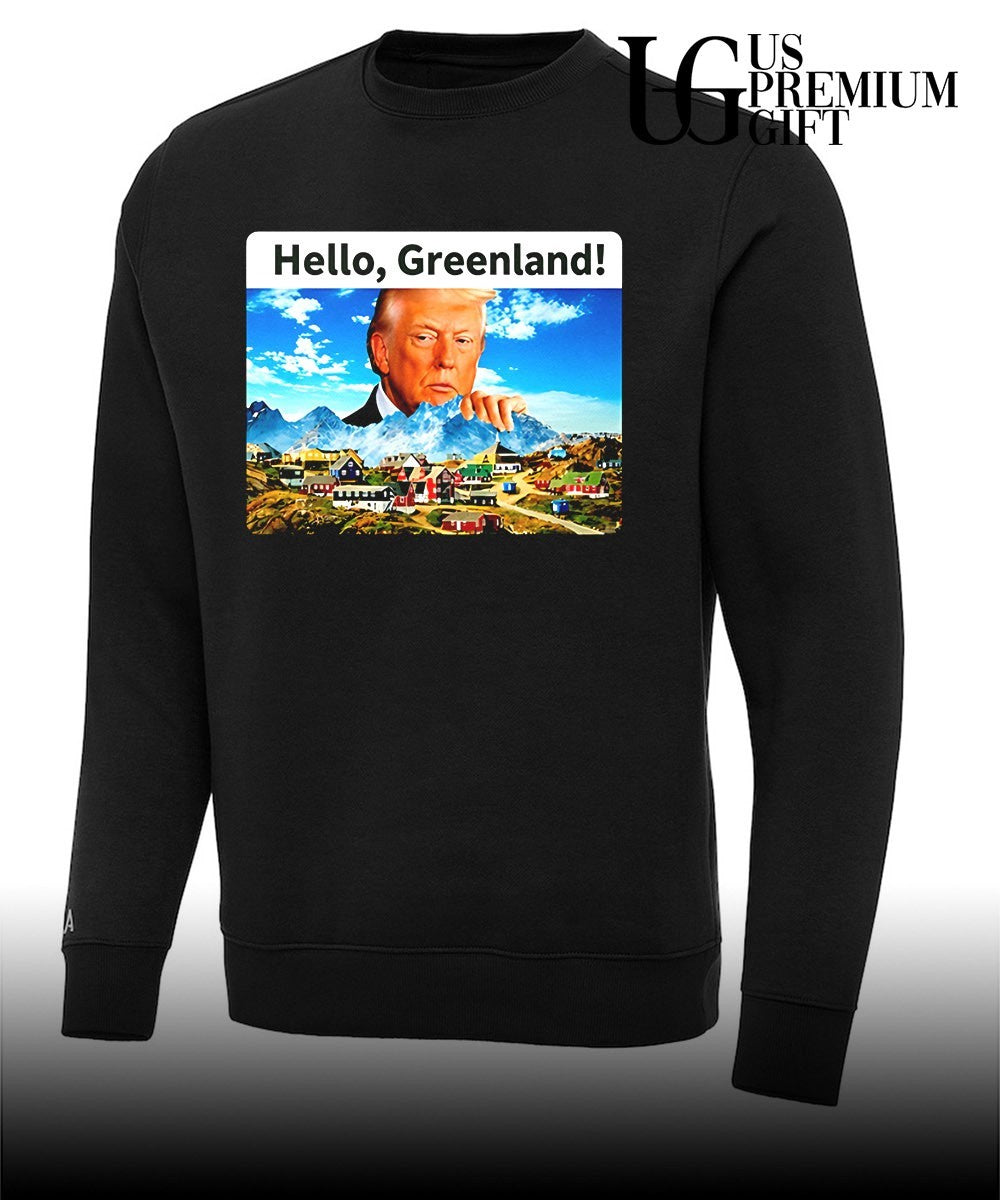 President Trump Hello Greenland shirt