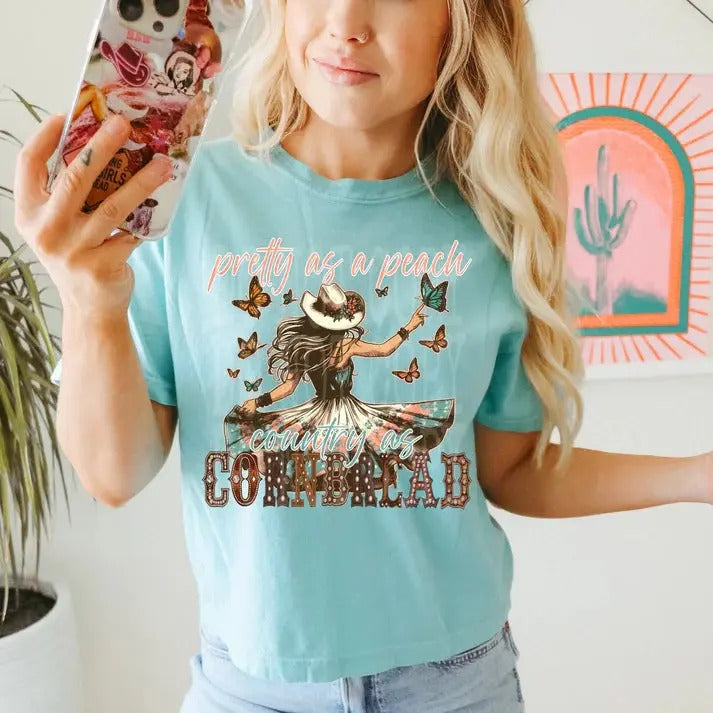 Pretty as a Peach DTF Transfers - THIS IS NOT A SHIRT Hoodie, Sweatshirt | HypeDripTees.com