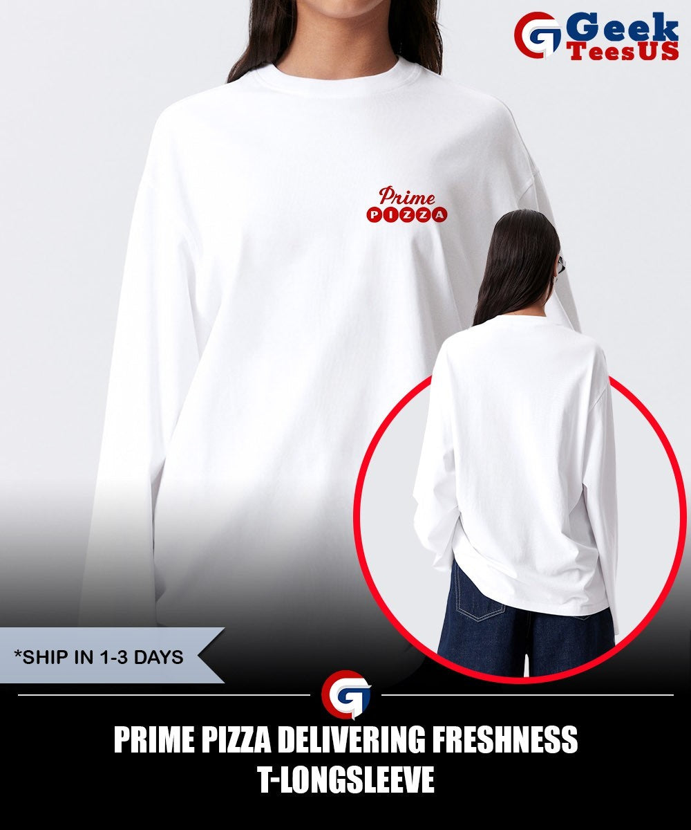 Prime Pizza delivering freshness shirt