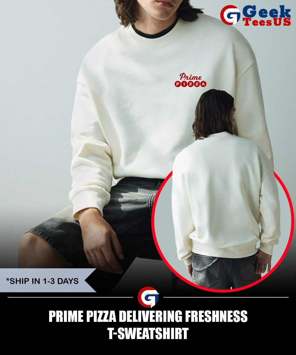 Prime Pizza delivering freshness T-shirt