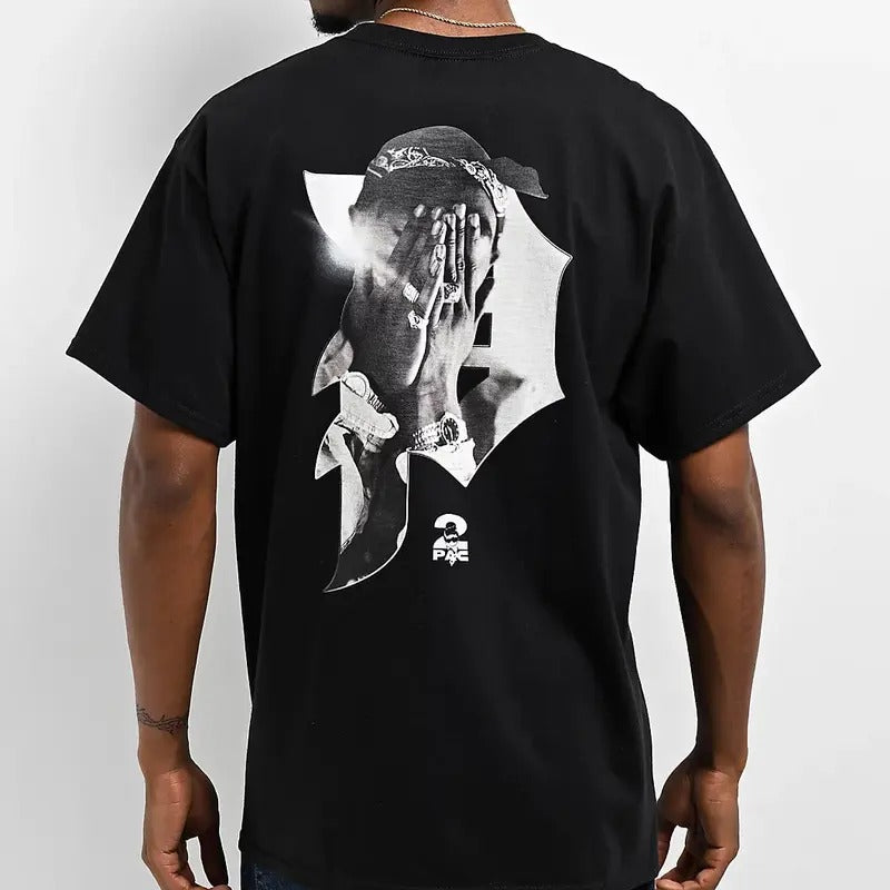 Primitive x Tupac Brilliance Black T-Shirt, Hip Hop Tee Short Sleeve, Gift For him and her, Trendy shirt, gifts for fan,...