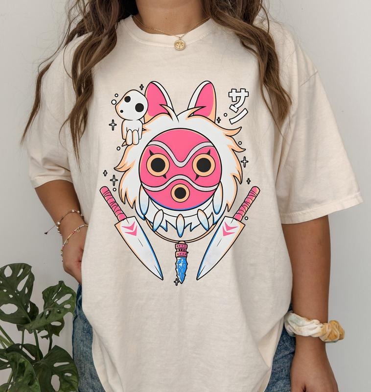 Princess Mononoke Shirt, Kodama Tree Shirt, Forest Spirit Shirt, Studio Ghibli Shirt, Mononoke Hime Shirt Hoodie, Sweatshirt