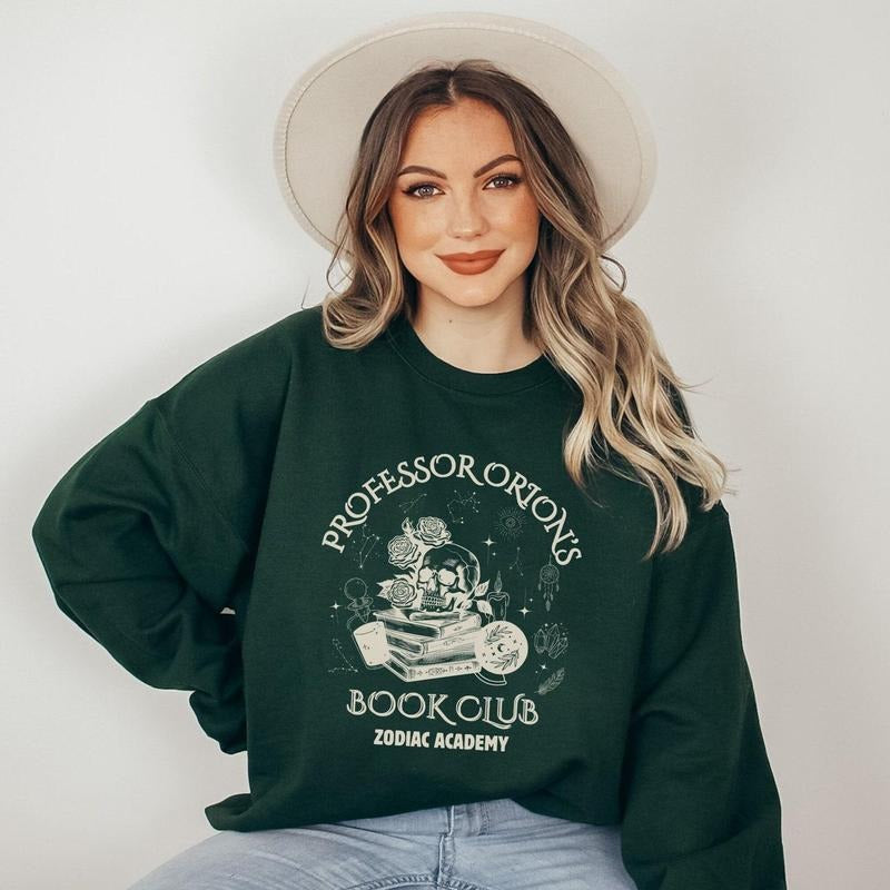 Professor Orions Book Club Zodiac Academy Book Lover Fantasy Reader Bookworm Her T-Shirts, Hoodie, Sweatshirt
