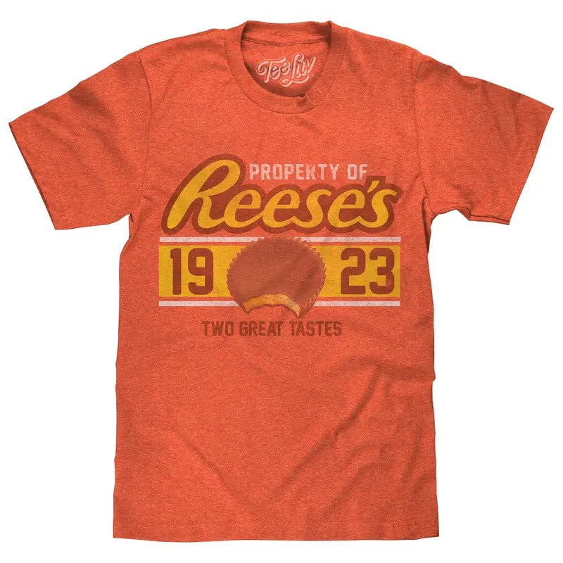 Property of Reese's T-Shirt - Orange Hoodie, Sweatshirt | HypeDripTees.com