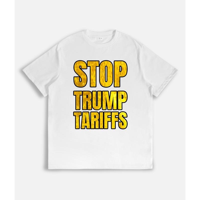 Protest - themed T - Shirt: "STOP TRUMP TARIFFS" Slogan Hoodie, Sweatshirt | HypeDripTees.com