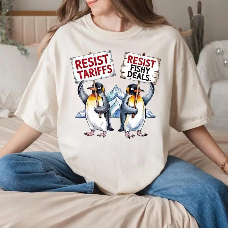 Protest Penguin TShirts, SweatShirt, Hoodie - Cotton Polyester Fit Comfort | HypeDripTees.com