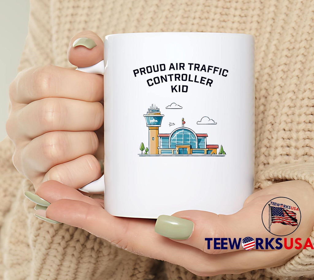 Proud Air Traffic Controller Kid Airport Terminal T-Shirt