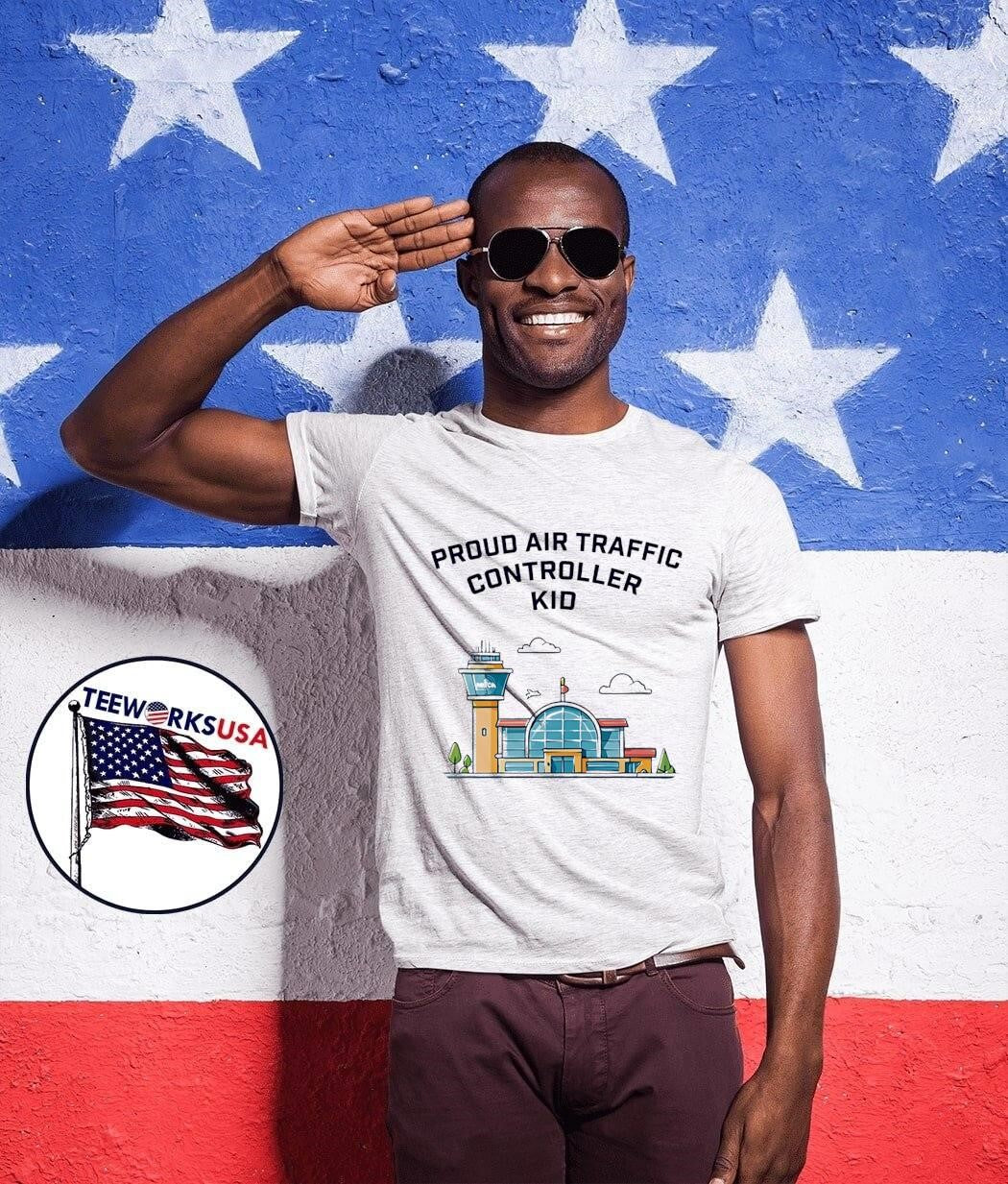 Proud Air Traffic Controller Kid Airport Terminal T-Shirt