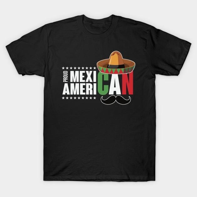 Proud Mexican American T-Shirt - Bold Patriotic Graphic Tee for Men & Women Hoodie, Sweatshirt | HypeDripTees.com