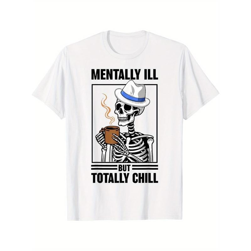 Psychotic but super cool Halloween costume skeleton T-shirt Made in USA Hoodie, Sweatshirt | HypeDripTees.com