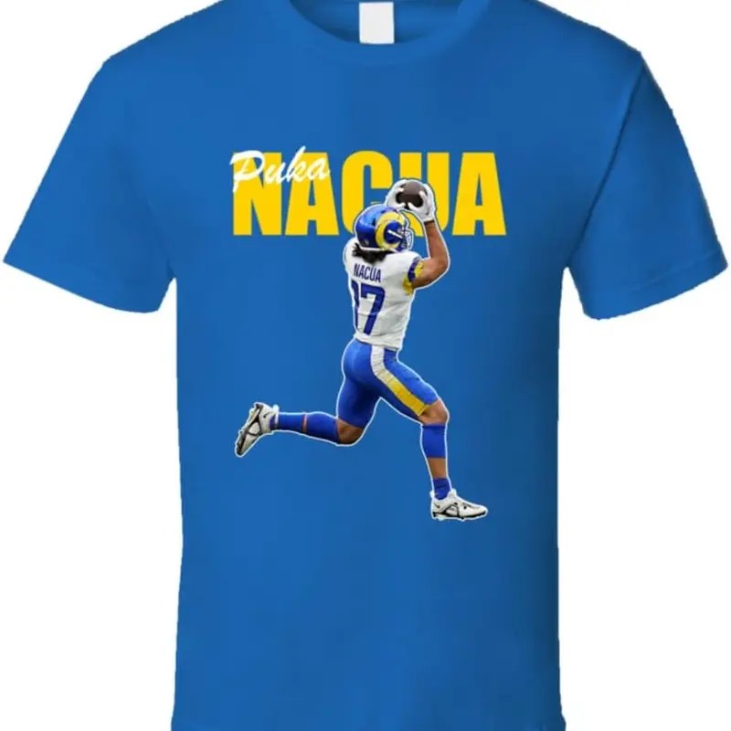 Puka Nacua Los Angeles Football Fan T Shirt Hoodie, Sweatshirt | HypeDripTees.com