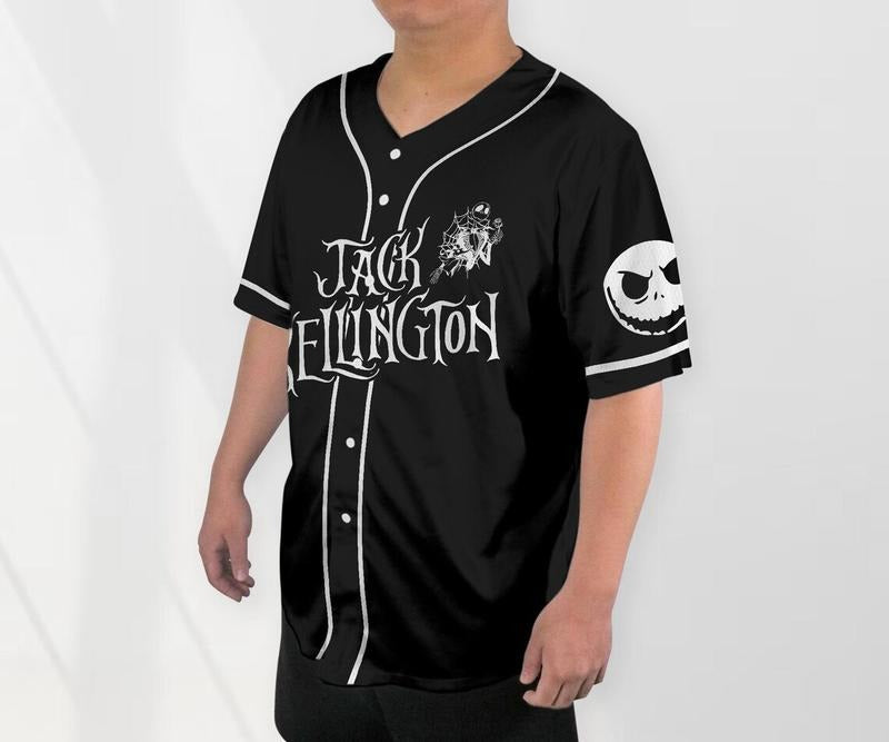 Pumpkin King Baseball Jersey Shirt Nightmare Before Basketball Jersey Shirt Gift Halloween Jersey Shirt Horror Character...
