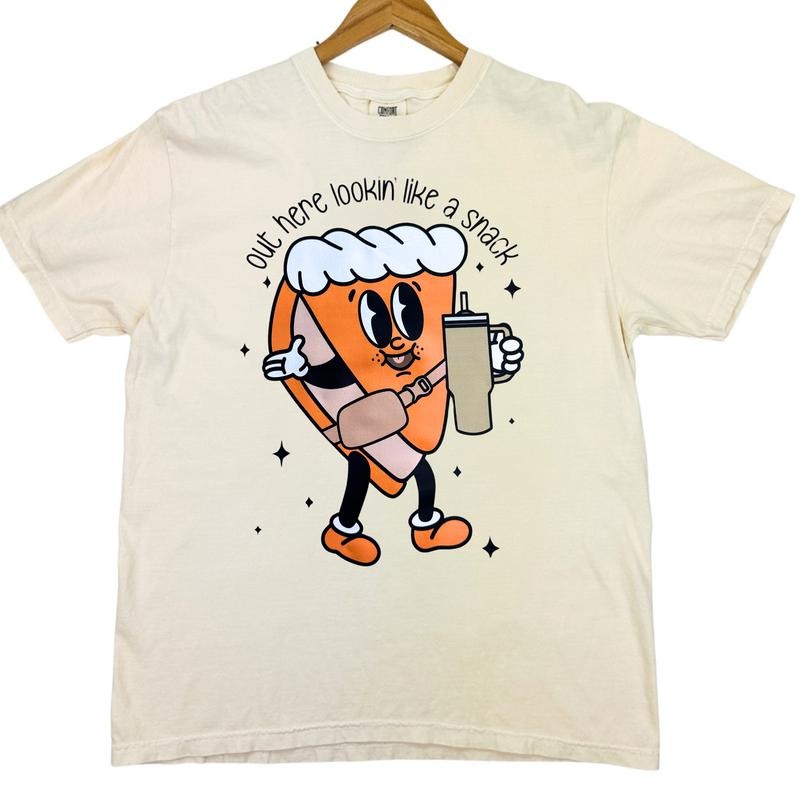 Pumpkin Pie Snack Comfort Colors T-Shirt Hoodie, Sweatshirt | HypeDripTees.com