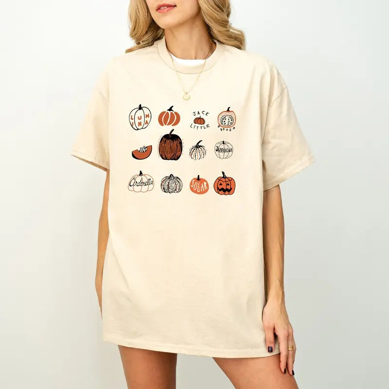 Pumpkin Shirt, Pumpkin Halloween Shirt, Pumpkin Sweatshirt, Pumpkin Tee, Spooky Seasons Shirt Hoodie | HypeDripTees.com