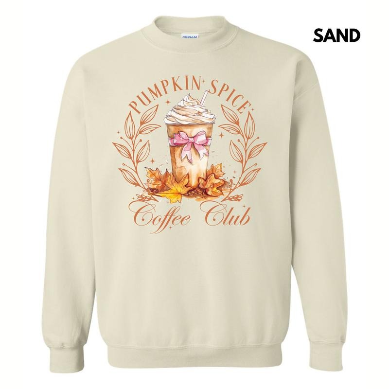 Pumpkin Spice Coffee Club Sweatshirt 'NLB' T-Shirts, Hoodie | HypeDripTees.com
