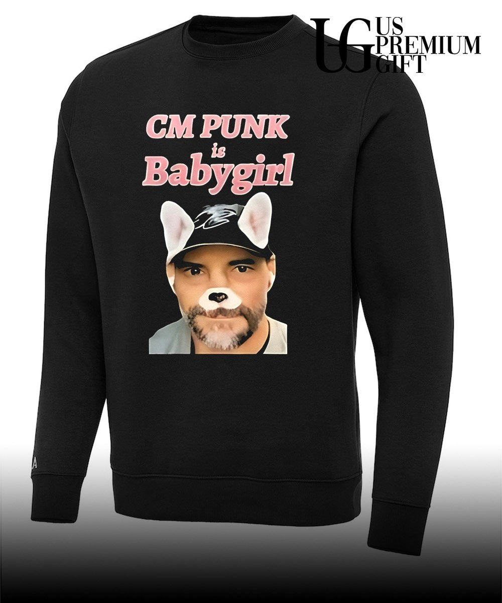 Punker CM Punk is baby girl shirt