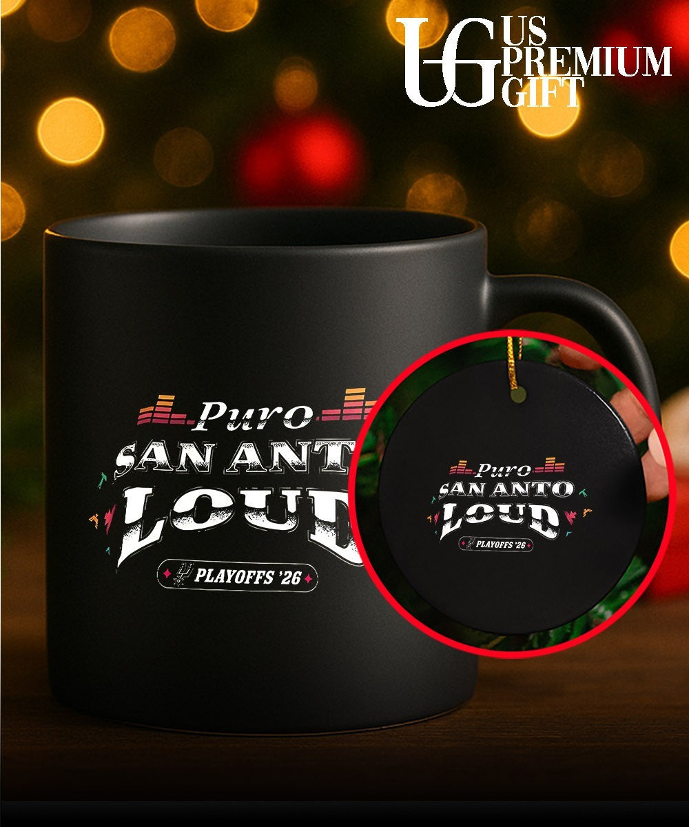 Puro San Anto Loud San Antonio Spurs NBA Playoffs 2026 shirt