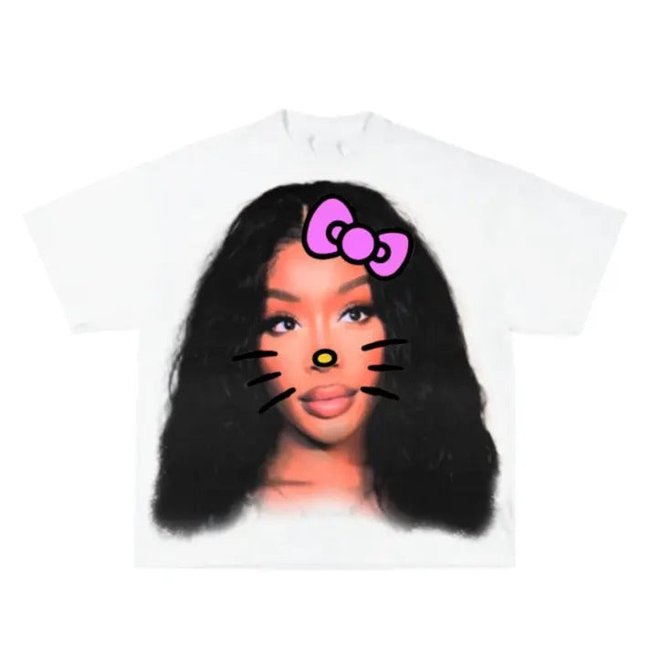 Purple Sza Kitty T-shirt, Rap Hip Hop Tee Hoodie, Sweatshirt | HypeDripTees.com
