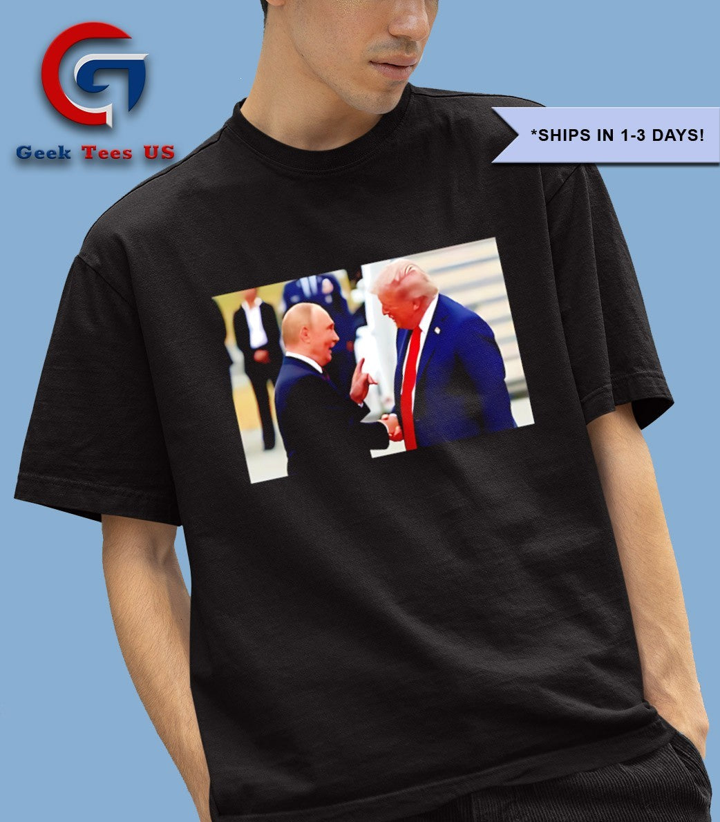 Putin vs Trump meeting in Alaska photo shirt