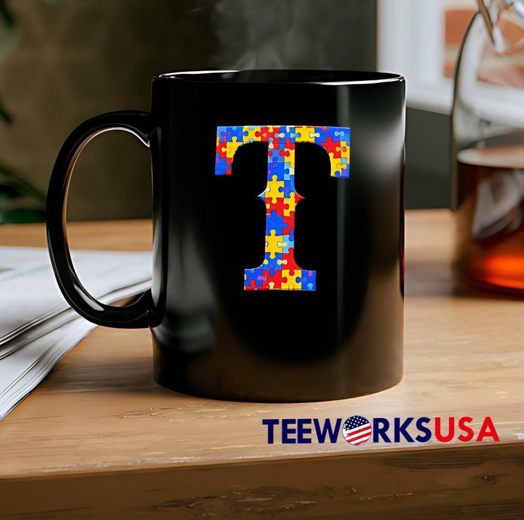 Puzzle Piece T Alphabet T-Shirt