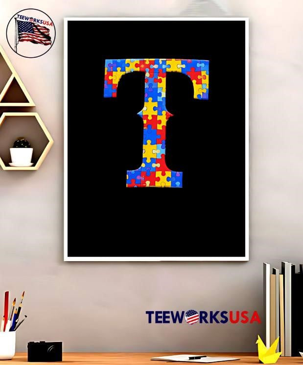 Puzzle Piece T Alphabet T-Shirt