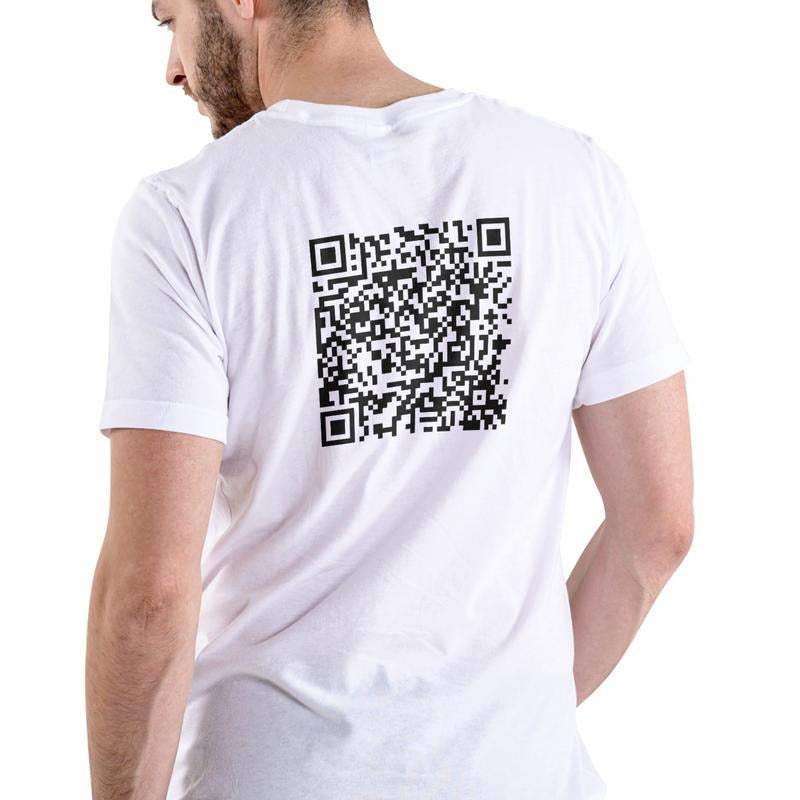 QR CODE, SHOW ME THEM TTS, Unisex, Cotton Menswear T-Shirt Hoodie, Sweatshirt | HypeDripTees.com