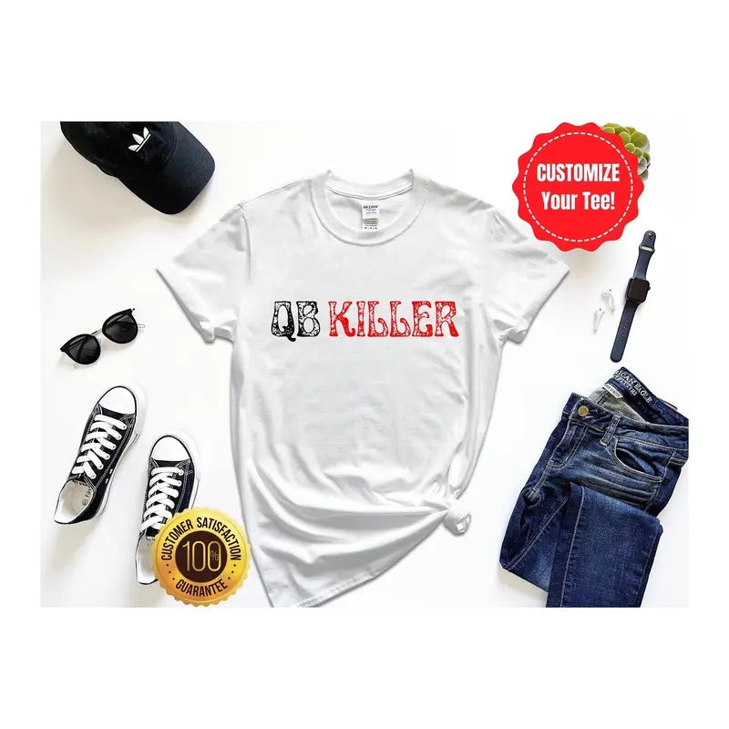 Qb Killer Shirt Defensive Line Shirt D-line Shirt Defensive End Tee Gift For Football Player Football Fan Gift Football...