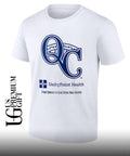 Quad Cities River Bandits proud sponsor of Quad Cities River Bandits QC bridge UnityPoint Health shirt