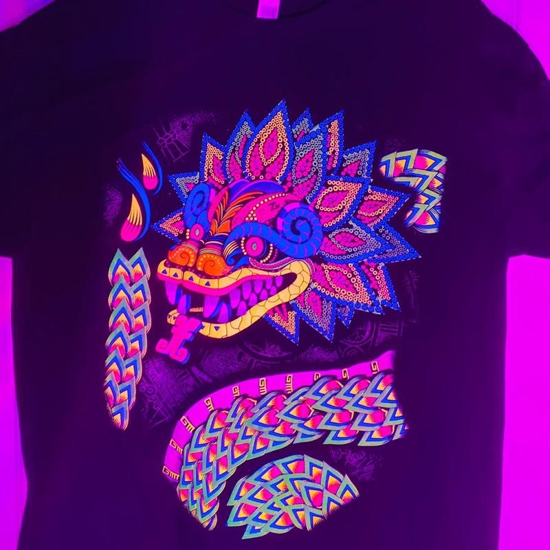 Quetzalcoatl T-shirts Black Cotton Hoodie, Sweatshirt | HypeDripTees.com